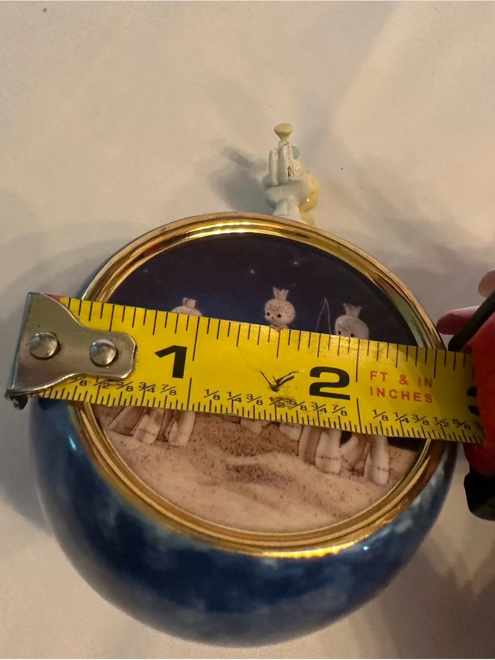Precious moments they followed the stars Christmas ornament vintage